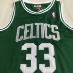 Maillot de Basket #33 Bird Celtics 1985-86 Vert